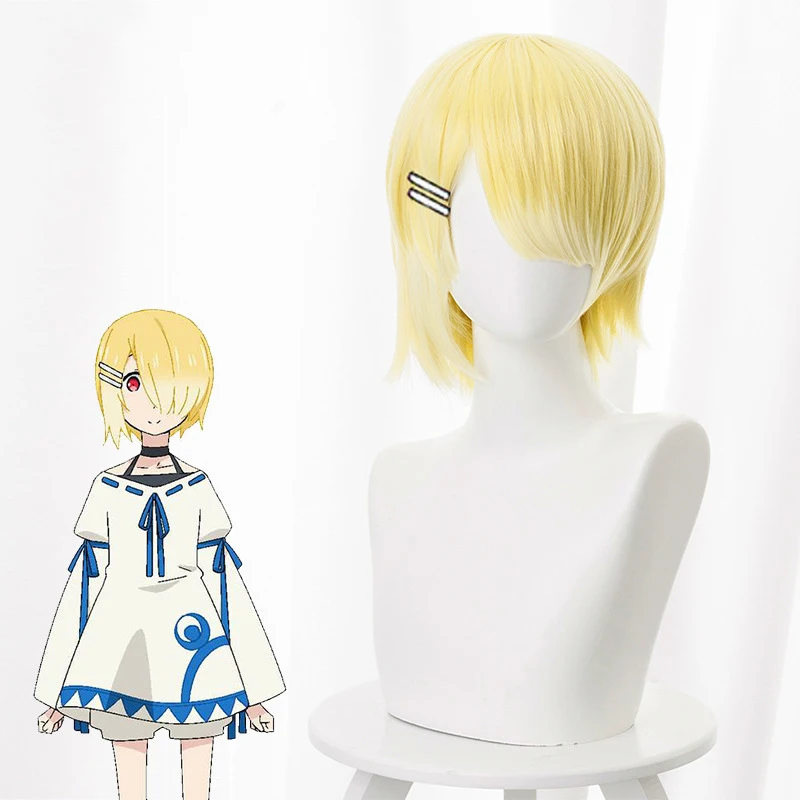 Maou-sama Retry! Aku Cosplay Wigs 30cm Short Straight Heat Resistant Synthetic Hair for Women Anime Wig Yellow Costume Party
Maou-sama Retry! Aku Cosplay Wigs 30cm Short Straight Heat Resistant Synthetic Hair for Women Anime Wig Yellow Costume Party