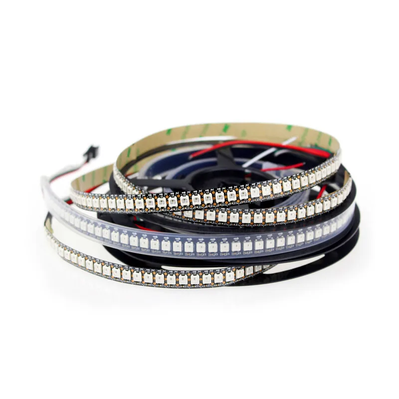 5M White Black PCB 30 led/M 150led WS2812B ws2812 2812 WS2812b IC 5050 RGB LED Strip Light Dream Color Waterproof DC 5V 4PIN
5M White Black PCB 30 led/M 150led WS2812B ws2812 2812 WS2812b IC 5050 RGB LED Strip Light Dream Color Waterproof DC 5V 4PIN