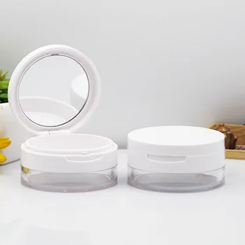 20g Empty Loose Powder Compact Bottle Jar Pot with Mirror Empty Cosmetic Container Plastic Face Powder Sifter Case Box 10pcs/lot
20g Empty Loose Powder Compact Bottle Jar Pot with Mirror Empty Cosmetic Container Plastic Face Powder Sifter Case Box 10pcs/lot