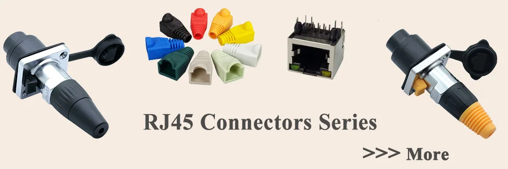 10x/set New RJ45 Network Ethernet 8P 8C Female Socket Connector 8Pin PCB MountNM 