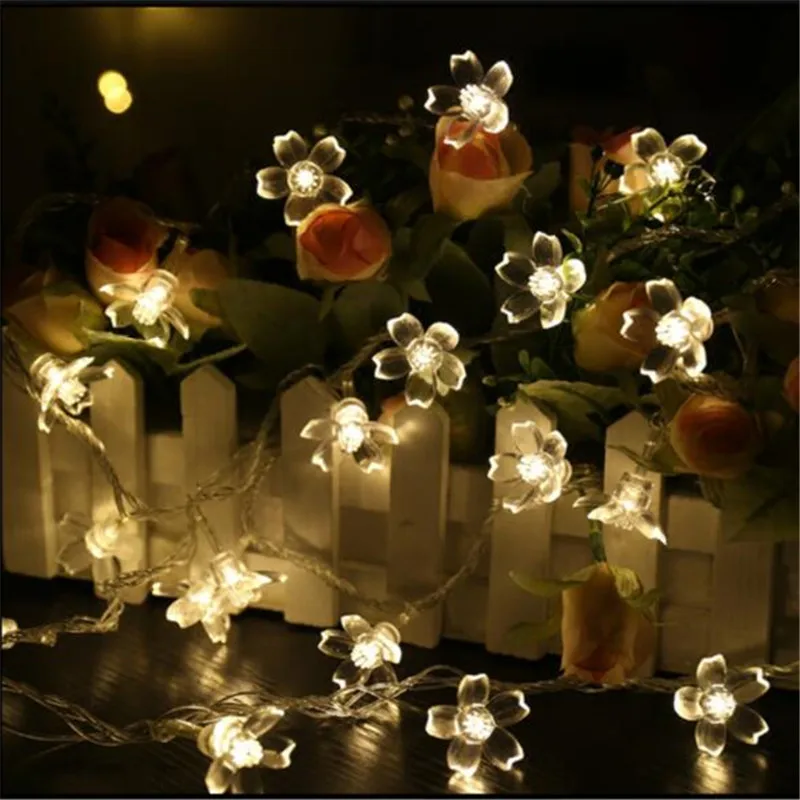 33FT 10M 100leds Creative Cherry Blossom LED String Light Fairy Light for Xmas New Year Valentine Guesthouse Garden Decor
33FT 10M 100leds Creative Cherry Blossom LED String Light Fairy Light for Xmas New Year Valentine Guesthouse Garden Decor