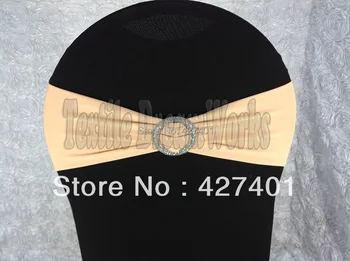 Hot Sale Champagne Spandex Bands / Lycra Band /Chair Covers Sash With Crystal Round Buckle For Wedding & Banquet
Hot Sale Champagne Spandex Bands / Lycra Band /Chair Covers Sash With Crystal Round Buckle For Wedding & Banquet