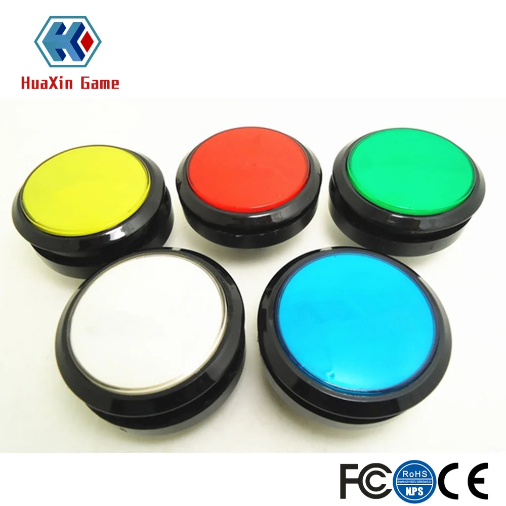 5 pcs of 60mm lighted button Illuminated flat round Push Button with microswitch for arcade game machine backetball game machine
5 pcs of 60mm lighted button Illuminated flat round Push Button with microswitch for arcade game machine backetball game machine