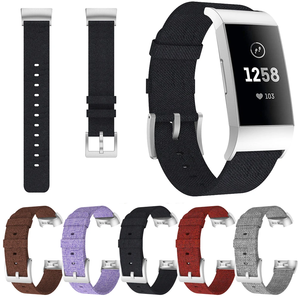 Breathable Canvas Frabic Band Strap For Fitbit Charge 3 Bracelet Band Replacement Sport Wristbands Belt For Charge 3 Smart Watch
Breathable Canvas Frabic Band Strap For Fitbit Charge 3 Bracelet Band Replacement Sport Wristbands Belt For Charge 3 Smart Watch