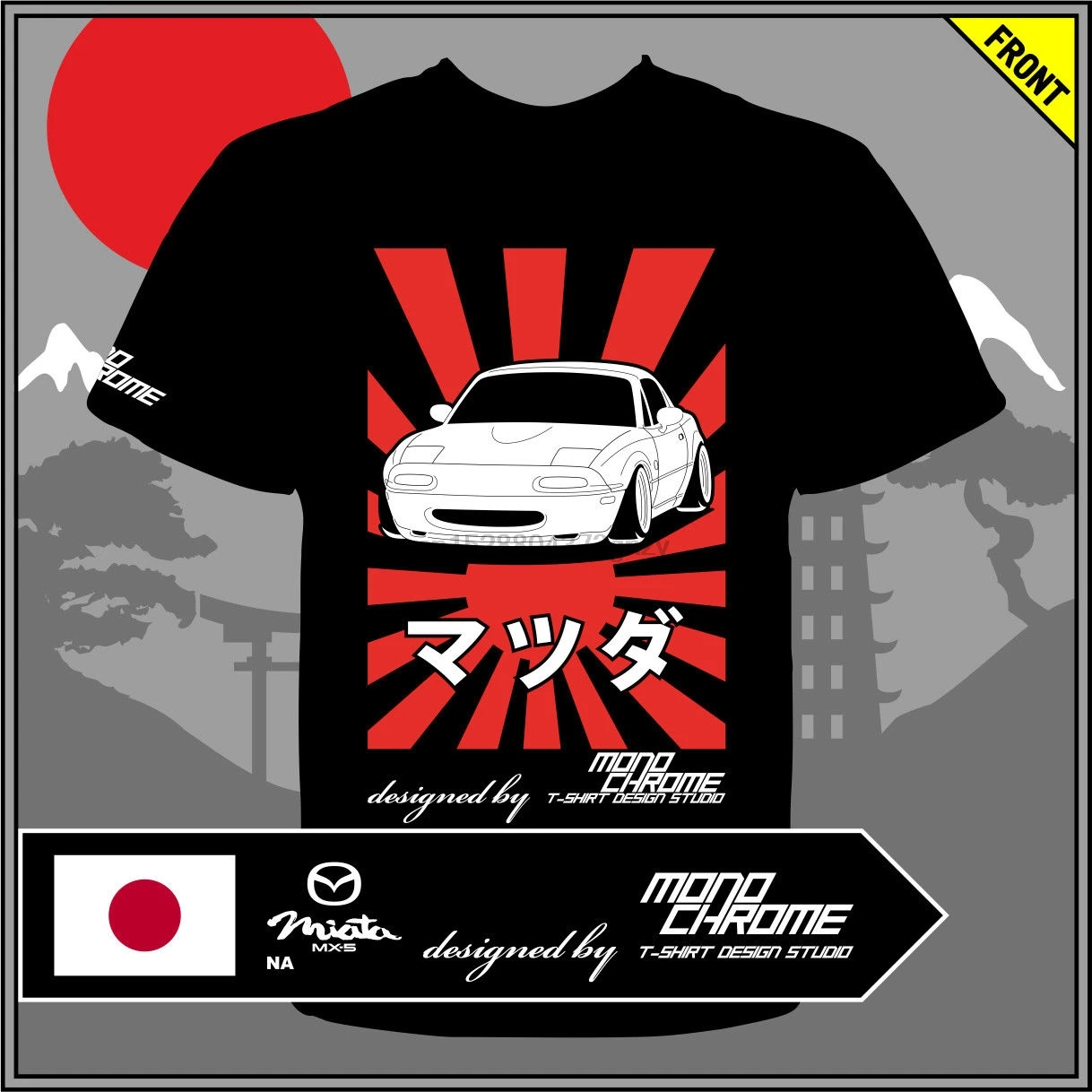 T-shirt Mazda MX-5 Miata NA
T-shirt Mazda MX-5 Miata NA