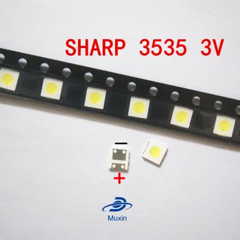 500pcs/LOT For SHARP LED TV Application LCD Backlight for TV LED Backlight 1W 3V 3535 3537 Cool white GM5F22ZH10A
500pcs/LOT For SHARP LED TV Application LCD Backlight for TV LED Backlight 1W 3V 3535 3537 Cool white GM5F22ZH10A