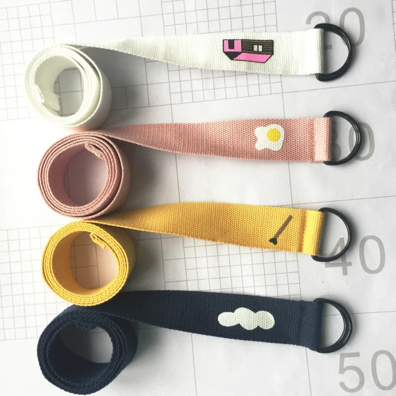 Japanese Harajuku Kawaii Belts For Women Double Buckle 2018 Korean Ulzzang Funny Printing Candy Color Unisex Canvas Waistband
Japanese Harajuku Kawaii Belts For Women Double Buckle 2018 Korean Ulzzang Funny Printing Candy Color Unisex Canvas Waistband