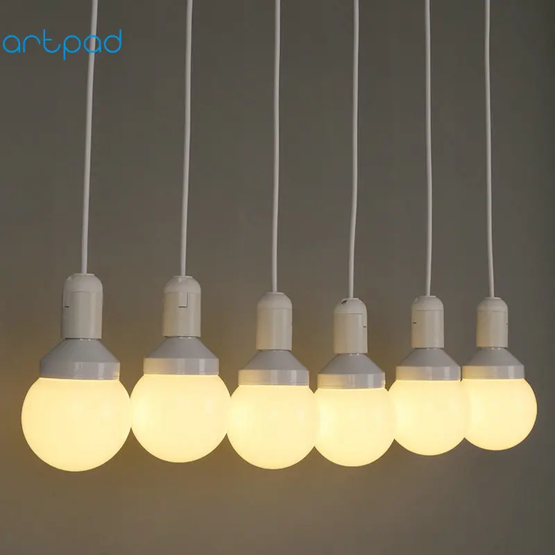Artpad 3pcs/Pack Modern Simple E27 LED Track Light AC 90-260V Clothes Flower Shop Mini Pendant Hanging Lamp White Black
Artpad 3pcs/Pack Modern Simple E27 LED Track Light AC 90-260V Clothes Flower Shop Mini Pendant Hanging Lamp White Black