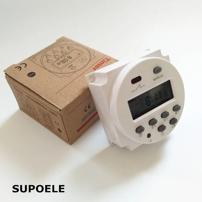 CN101A Time Switch A type Connecting Panel Mounting AC 220V 110V DC 24V 12V Weekly Programmable Digital Timer Relay CE RoHS
CN101A Time Switch A type Connecting Panel Mounting AC 220V 110V DC 24V 12V Weekly Programmable Digital Timer Relay CE RoHS