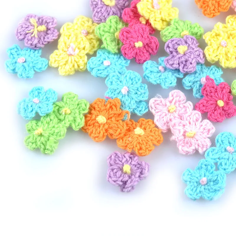 Apparel Sewing Accessories Patch For Clothing Mix Color Knitted Flowers Applique Handmade DIY Scrapbooking Decor 30Pcs C1885
Apparel Sewing Accessories Patch For Clothing Mix Color Knitted Flowers Applique Handmade DIY Scrapbooking Decor 30Pcs C1885