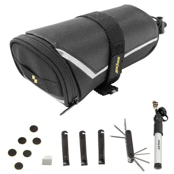 SAHOO Multi-function Bicycle Repair Tool 7 in 1 Bike Tyre Pump Patch Tool Kit with Rear Bag Bicycle Cycling Tool
SAHOO Multi-function Bicycle Repair Tool 7 in 1 Bike Tyre Pump Patch Tool Kit with Rear Bag Bicycle Cycling Tool
