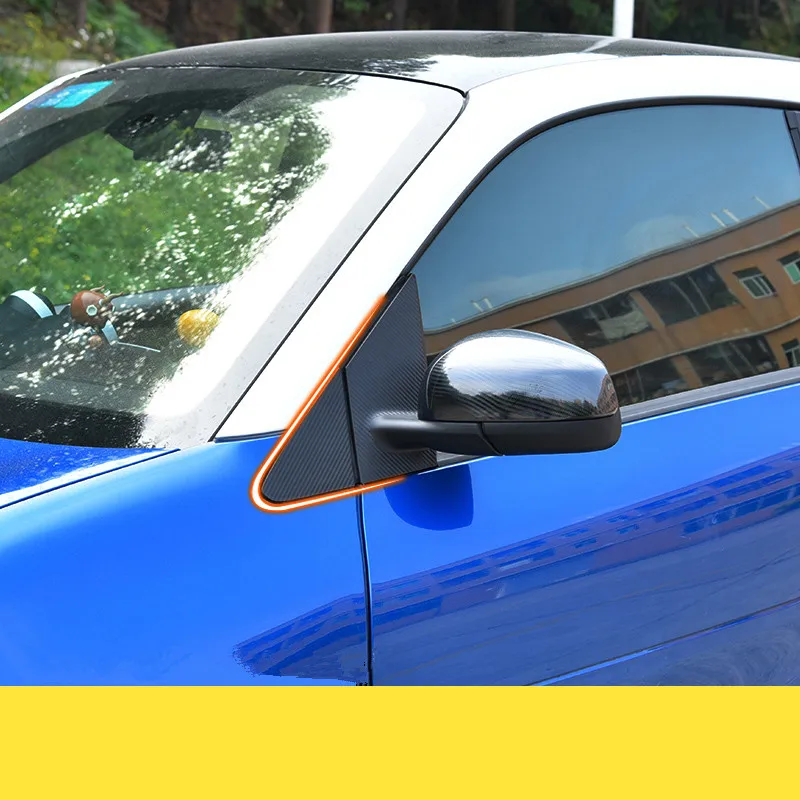Carbon Fiber Car Front Triangle Cover A B C Pillar Sticker for Smart fortwo forfour 2015 2016 2017 Styling Accessories
Carbon Fiber Car Front Triangle Cover A B C Pillar Sticker for Smart fortwo forfour 2015 2016 2017 Styling Accessories