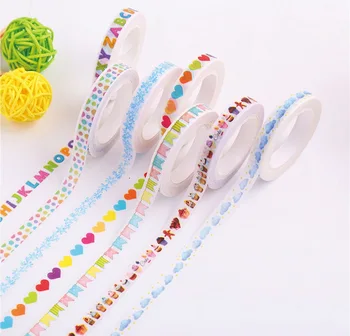 2000pcs Japanese Cute Kawaii Colorful Washi Tape Decorative Adhesive Tape Diy Scrapbooking School Office Supply
2000pcs Japanese Cute Kawaii Colorful Washi Tape Decorative Adhesive Tape Diy Scrapbooking School Office Supply