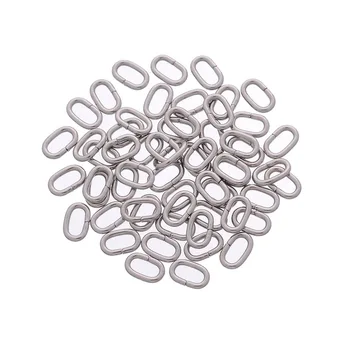 FUNIQUE 100 PCs Stainless Steel Open Oval Ring DIY Jewelry Findings Craft Accessories
FUNIQUE 100 PCs Stainless Steel Open Oval Ring DIY Jewelry Findings Craft Accessories