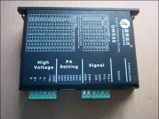 Whole a stepper driver DM556 +a name 24 stepper motor +voltage regulator transmitter input 0-10v output 0-10v add a coupler
Whole a stepper driver DM556 +a name 24 stepper motor +voltage regulator transmitter input 0-10v output 0-10v add a coupler