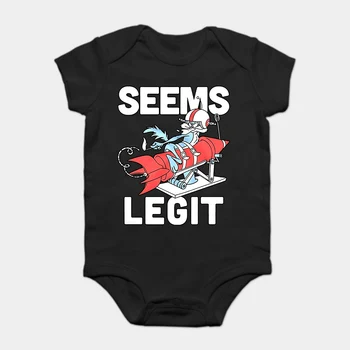 Baby Onesie Baby Bodysuits kid t shirt Man cheap Looney Tunes Wile E Coyote Seems Legit Graphic T Shirt
Baby Onesie Baby Bodysuits kid t shirt Man cheap Looney Tunes Wile E Coyote Seems Legit Graphic T Shirt