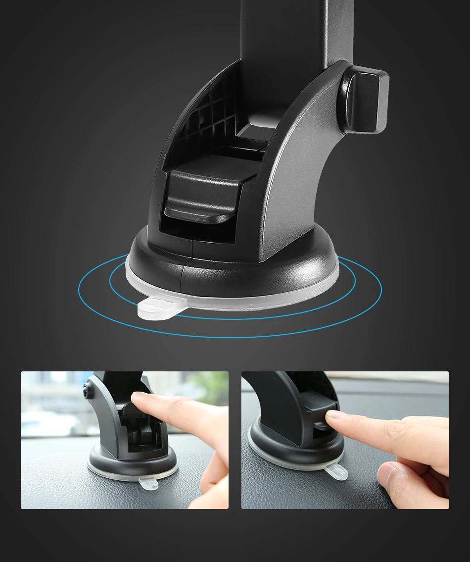 RAXFLY Sucker Car Phone Holder For iPhone X 8 7 Plus Universal Adjustable Holders For Samsung S9 GPS Windshield Stand Support RAXFLY Sucker Car Phone Holder For iPhone X 8 7 Plus Universal Adjustable Holders For Samsung S9 GPS Windshield Stand Support