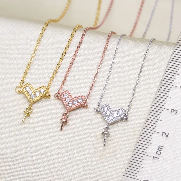 3 Color 925 Sterling Silver Pearl Necklace Chain Mountings Necklace Findings Jewelry Parts Fittings Accessories, 3pcs/lot
3 Color 925 Sterling Silver Pearl Necklace Chain Mountings Necklace Findings Jewelry Parts Fittings Accessories, 3pcs/lot