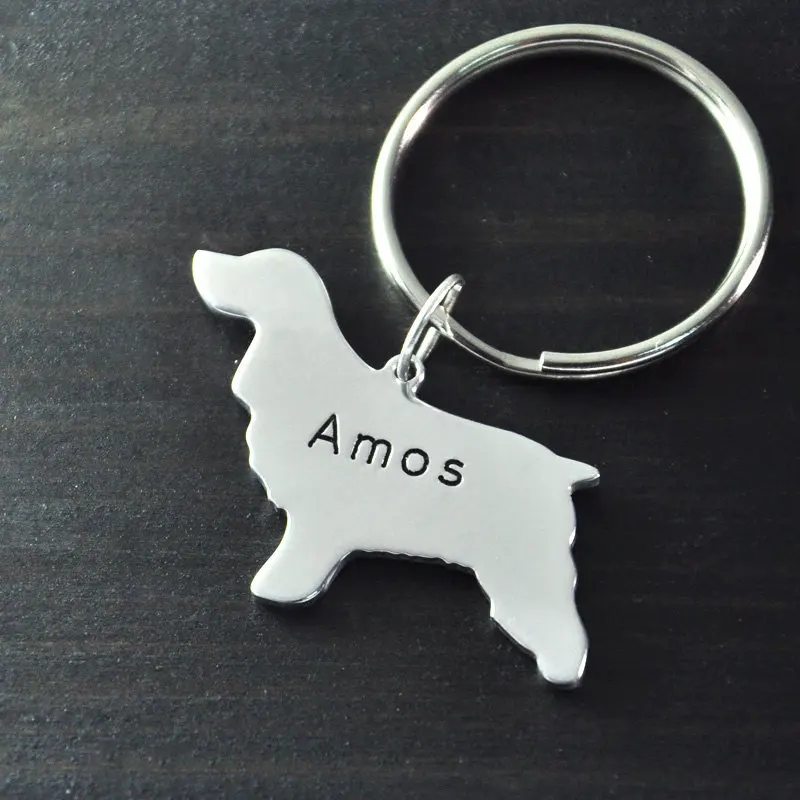 Cocker Spaniel keychain dog key chain alloy hand cut Cocker Spaniel pendant beautiful charm
Cocker Spaniel keychain dog key chain alloy hand cut Cocker Spaniel pendant beautiful charm