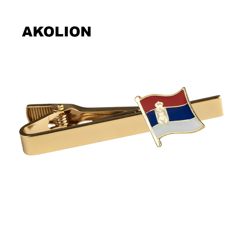 Serbia Country Flag Metal Tie Clip Tie Pin For Men Gift Tie bar Fashion Jewelry 100pcs KS-0152
Serbia Country Flag Metal Tie Clip Tie Pin For Men Gift Tie bar Fashion Jewelry 100pcs KS-0152