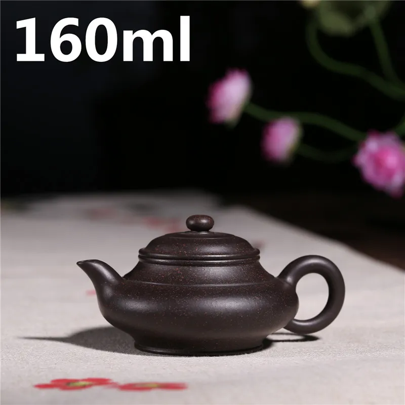 Handmade Yixing Zisha Teapot Cup 160ml Chinese Authentic Tea Pot Purple Clay Mud Teapots Gong Fu Tea Set Pottery Ceramic Kettle
Handmade Yixing Zisha Teapot Cup 160ml Chinese Authentic Tea Pot Purple Clay Mud Teapots Gong Fu Tea Set Pottery Ceramic Kettle