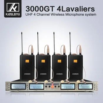 Professional microphone 4-channel lavalier wireless adjustable frequency microphone system performance lapel microphone
Professional microphone 4-channel lavalier wireless adjustable frequency microphone system performance lapel microphone