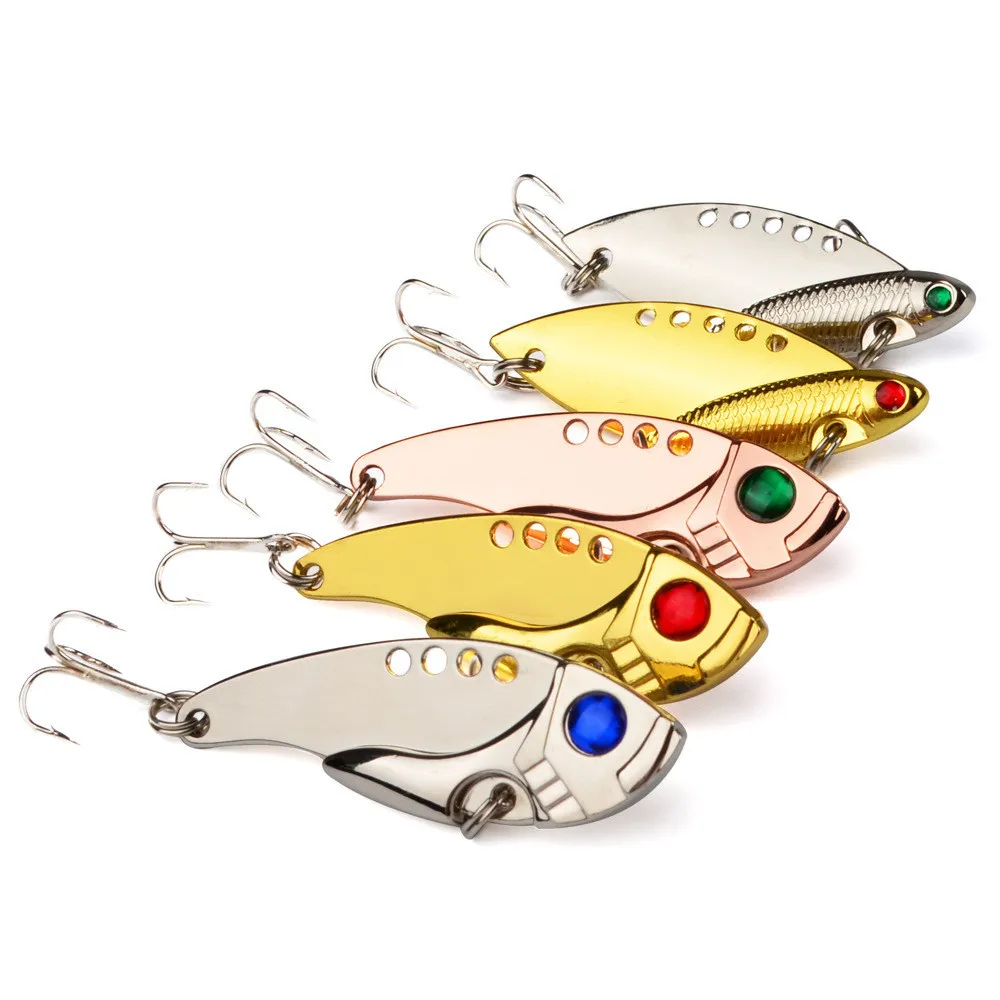 1 Pcs Metal VIB Lures 6cm 11g Vivid Vibrations Spoon Lure Fishing Bait Bass Artificial Hard Bait Cicada Lure VIB Bait 3D Eyes 
1 Pcs Metal VIB Lures 6cm 11g Vivid Vibrations Spoon Lure Fishing Bait Bass Artificial Hard Bait Cicada Lure VIB Bait 3D Eyes