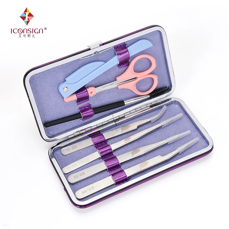 Starscolors Eyelash Extension storage case Tools Kits Sets Eyelash Tools Tweezers /Scissors/Eyebrow Makeup Tools 7 pcs inside
Starscolors Eyelash Extension storage case Tools Kits Sets Eyelash Tools Tweezers /Scissors/Eyebrow Makeup Tools 7 pcs inside