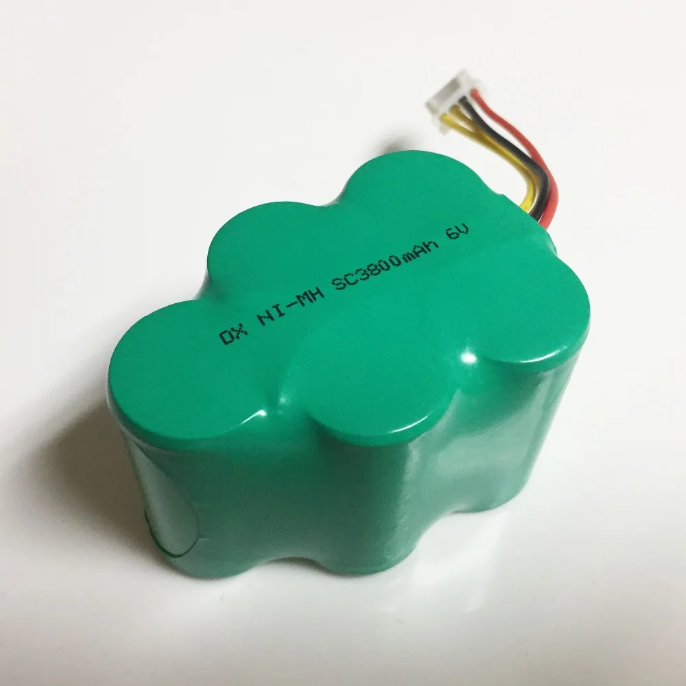 NEW 6V SC NI-MH Battery Pack 3800mAh replace for Ecovacs Deebot Vacuum Cleaner sweeping Robot 650 660 680 710 720 730 760 TBD71
NEW 6V SC NI-MH Battery Pack 3800mAh replace for Ecovacs Deebot Vacuum Cleaner sweeping Robot 650 660 680 710 720 730 760 TBD71