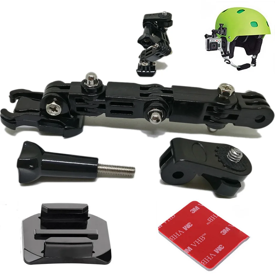 Adjustable Helmet Mount Camera Holder Support Curved Adhesive Side Mount for xiaomi yi 4K GoPro HD Hero 233+456 Sjcam Sj4000
Adjustable Helmet Mount Camera Holder Support Curved Adhesive Side Mount for xiaomi yi 4K GoPro HD Hero 233+456 Sjcam Sj4000