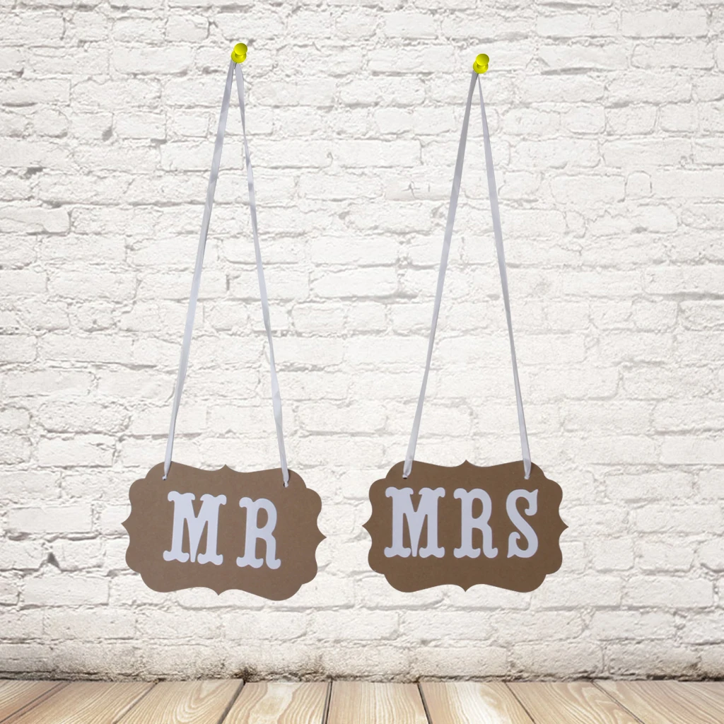 2pcs Hot Sales Paper Sign \u0026 Mrs Hanging Sign Wall Chair Paper Deco Shield Festive & Party Supplies
2pcs Hot Sales Paper Sign \u0026 Mrs Hanging Sign Wall Chair Paper Deco Shield Festive & Party Supplies