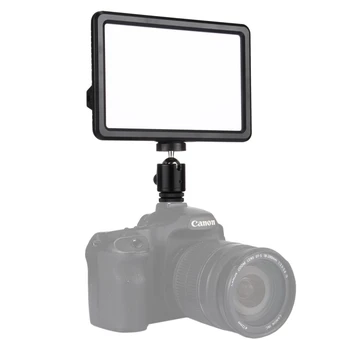 LED Video Light 220-850LM 3000-6000K Dimmable Studio Light Video Photo Light for Canon Nikon DSLR Cameras Photograph Accessories
LED Video Light 220-850LM 3000-6000K Dimmable Studio Light Video Photo Light for Canon Nikon DSLR Cameras Photograph Accessories
