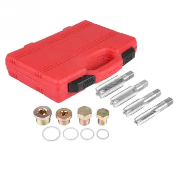 64Pcs Oil Pan Thread Repair Kit Sump Gearbox Drain Plug Tool Set M13 M15 M17 M20 Auto repair tool Metal
64Pcs Oil Pan Thread Repair Kit Sump Gearbox Drain Plug Tool Set M13 M15 M17 M20 Auto repair tool Metal