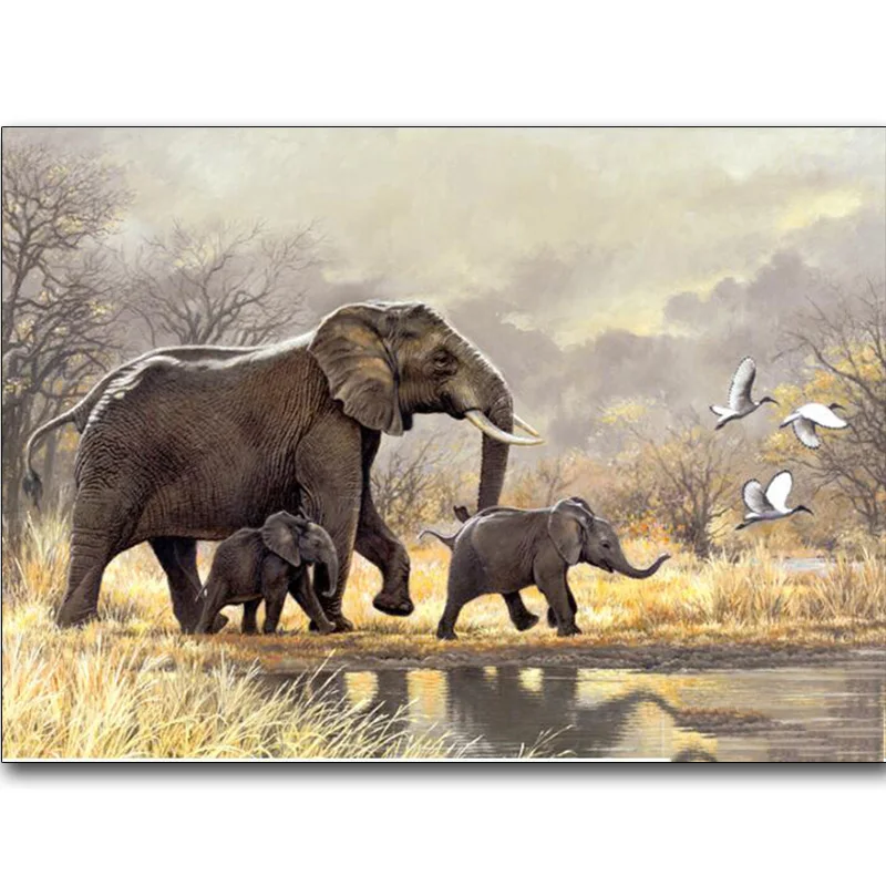 Full Square/Round Drill 5D DIY Diamond Painting "Animal elephant" Embroidery Cross Stitch 5D Home Decor Gift
Full Square/Round Drill 5D DIY Diamond Painting "Animal elephant" Embroidery Cross Stitch 5D Home Decor Gift
