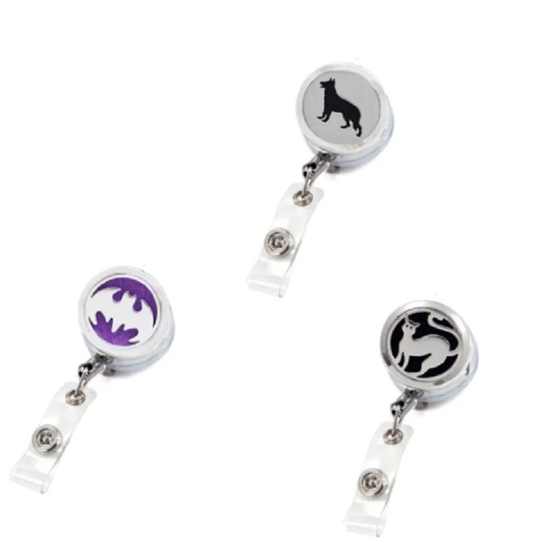 Cute Animal Bat Dog Cat Perfume Locket Metal Retractable Badge Reel Key ID Card Clip Ring Lanyard Name Tag Card Holder Jewelry
Cute Animal Bat Dog Cat Perfume Locket Metal Retractable Badge Reel Key ID Card Clip Ring Lanyard Name Tag Card Holder Jewelry