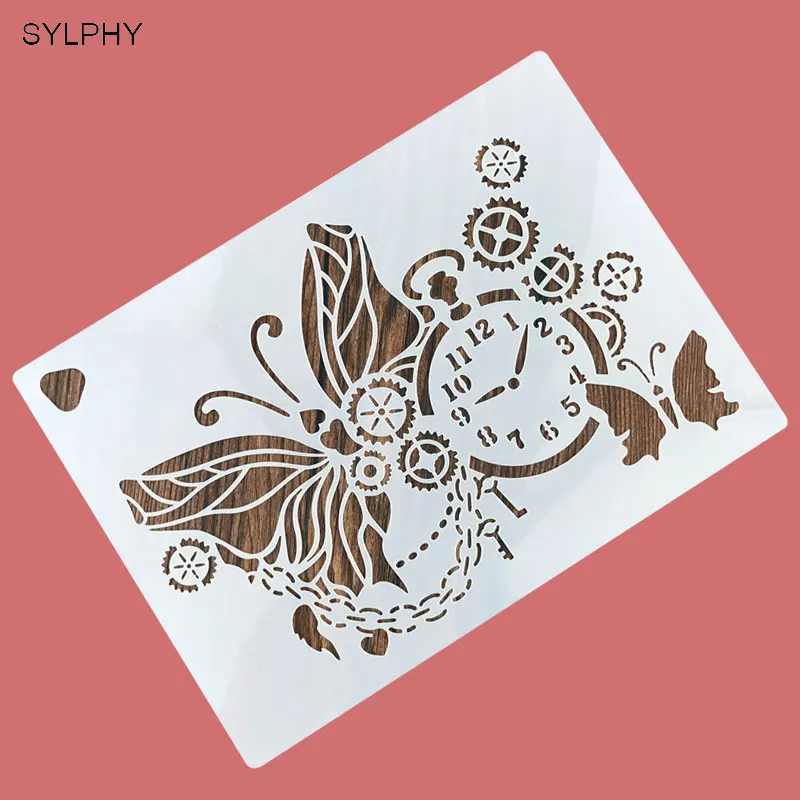 SYLPHY 1 pc Gear Clock Design Plastic Cake Stencil Spray Flower Mold Cake Decorating Tools Sugarcraft Bakeware
SYLPHY 1 pc Gear Clock Design Plastic Cake Stencil Spray Flower Mold Cake Decorating Tools Sugarcraft Bakeware