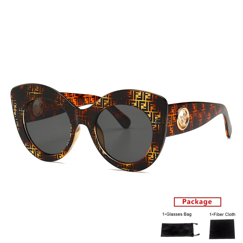 mimiyou Cat Eye Sunglasses Women Brand Logo Sun Glasses Men Leopard Fashion Brand Desgin UV400 Eyeglasses Lady Shades oculos
mimiyou Cat Eye Sunglasses Women Brand Logo Sun Glasses Men Leopard Fashion Brand Desgin UV400 Eyeglasses Lady Shades oculos