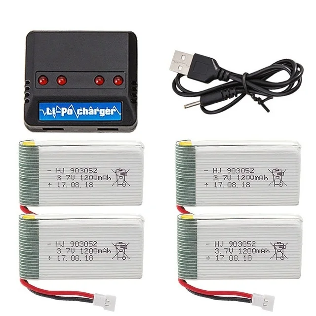 3,7 V 500mah/600mah/650mah/800mah/1200mah Дрон с перезаряжаемым аккумулятором литий-полимерный аккумулятор * 4 + зарядное устройство * 1 для X5C X5C-1 X5 H5C
3,7 V 500mah/600mah/650mah/800mah/1200mah Дрон с перезаряжаемым аккумулятором литий-полимерный аккумулятор * 4 + зарядное устройство * 1 для X5C X5C-1 X5 H5C