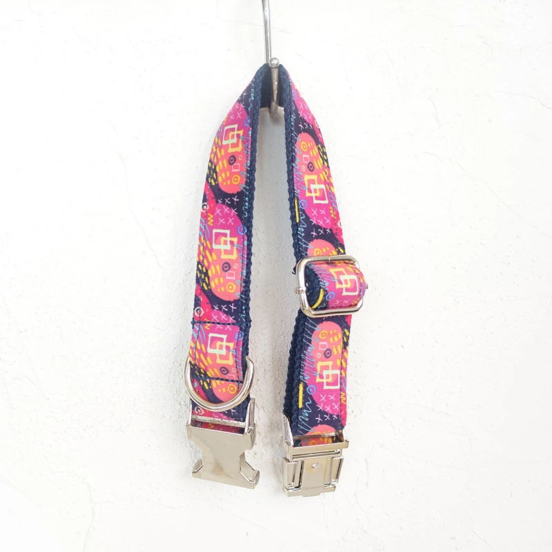 dog collar pink (9)