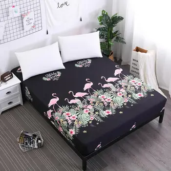 Flamingos Printed Mattress Pad Cover Bed Elastic Dust Mite Mattress Cover Protector Machine Washable Breathable Double Bed Sheet
Flamingos Printed Mattress Pad Cover Bed Elastic Dust Mite Mattress Cover Protector Machine Washable Breathable Double Bed Sheet