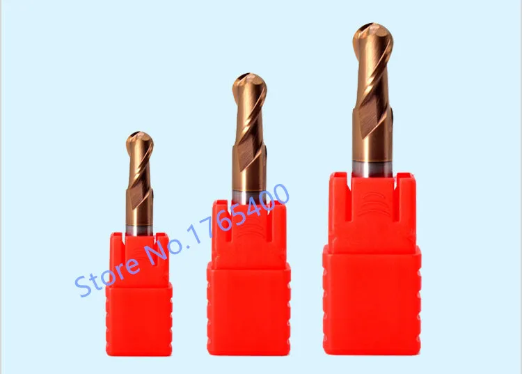 

New 1pcs HRC55 Ball Nose End Milling R0.5 R0.75 R1 R1.25 R1.5 R2 R2.5 R3 R4 R5 Carbide End Mill Tungsten Steel Milling cutter