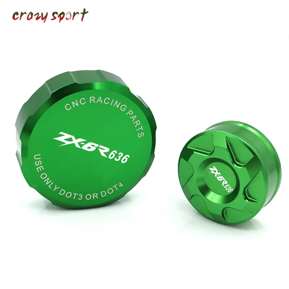 Front Rear Brake Fluid Reservoir Cover Cap For KAWASAKI ZX6R NINJA 2007 2008 ZX-6R ZX 6R Motorcycle Accessories
Front Rear Brake Fluid Reservoir Cover Cap For KAWASAKI ZX6R NINJA 2007 2008 ZX-6R ZX 6R Motorcycle Accessories
