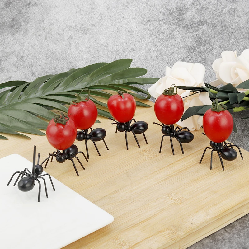 12pcs/set Fruit Fork Reusable Kawaii Ant Fruit Fork Tableware Multiple Use Snack Cake Dessert Forks for Party
12pcs/set Fruit Fork Reusable Kawaii Ant Fruit Fork Tableware Multiple Use Snack Cake Dessert Forks for Party