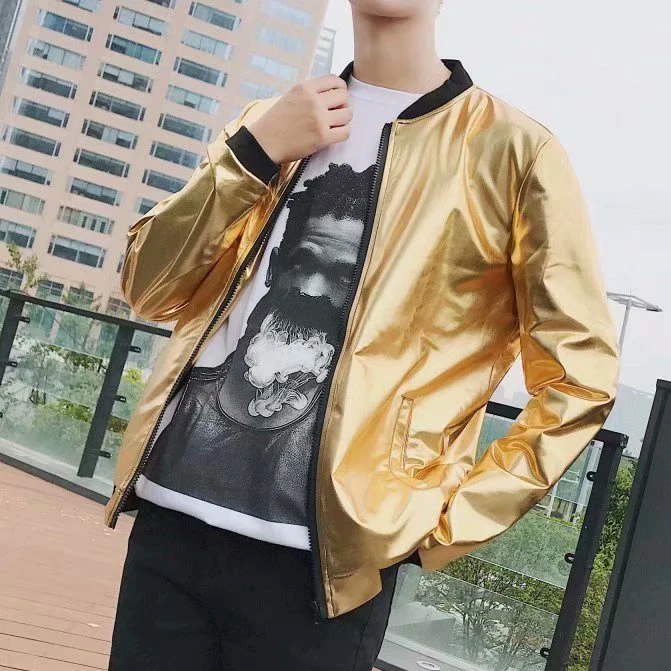 Men‘s Jacket 2019 Modis Reflective Light Causal Slim Fit Solid Sunscreen Stage Clothing O-Neck Zipper Street Coat Jackets Men
Men‘s Jacket 2019 Modis Reflective Light Causal Slim Fit Solid Sunscreen Stage Clothing O-Neck Zipper Street Coat Jackets Men