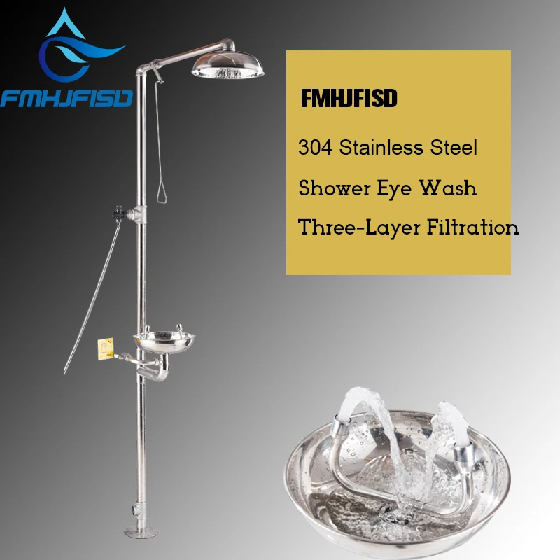 FMHJFISD Chrome Emergency Shower Faucet Eyes Wash Cleaner Floor Standing Rain Shower Vertical Shower Faucet Eye Washing
FMHJFISD Chrome Emergency Shower Faucet Eyes Wash Cleaner Floor Standing Rain Shower Vertical Shower Faucet Eye Washing