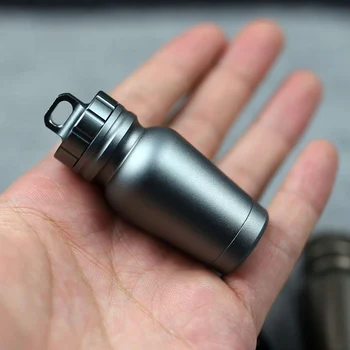 Aluminum Alloy Pill Bottle Tablet Waterproof Storage Case Portable Travel Container Pill Medicine Box for Outdoor Survival
Aluminum Alloy Pill Bottle Tablet Waterproof Storage Case Portable Travel Container Pill Medicine Box for Outdoor Survival