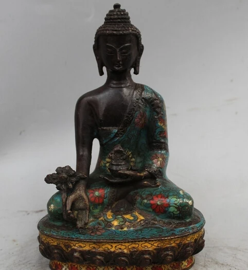 bi003077 8" Tibet Temple Cloisonne Enamel Bronze Shakyamuni Sakyamuni Set Buddha Statue
bi003077 8" Tibet Temple Cloisonne Enamel Bronze Shakyamuni Sakyamuni Set Buddha Statue