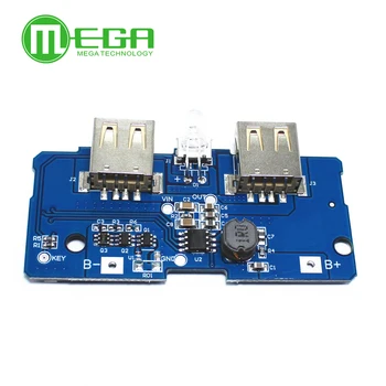 10pcs Dual Micro USB 3.7v to 5V 2A Mobile Power Bank DIY 18650 Lithium Battery Charger PCB Board Boost Step Up Module With Led
10pcs Dual Micro USB 3.7v to 5V 2A Mobile Power Bank DIY 18650 Lithium Battery Charger PCB Board Boost Step Up Module With Led