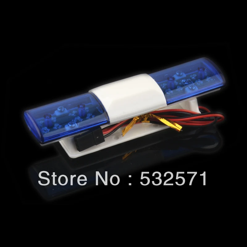 105x25mm 1/10 RC Model Police Car 360 Degree Rotation Rescue Night Flash LED Blue Light futaba LED501B
105x25mm 1/10 RC Model Police Car 360 Degree Rotation Rescue Night Flash LED Blue Light futaba LED501B
