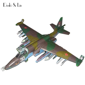 1:33 DIY 3D Belarus Sukhoi Su-25 Fighter Plane Aircraft Paper Model Assemble Hand Work Puzzle Game DIY Kids Toy Denki & Lin
1:33 DIY 3D Belarus Sukhoi Su-25 Fighter Plane Aircraft Paper Model Assemble Hand Work Puzzle Game DIY Kids Toy Denki & Lin